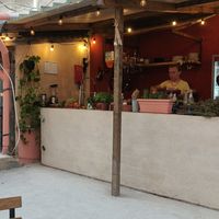  at Cafe Shëndet in Himare