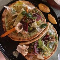 Vegan Shawarma at Cafe Shëndet in Himare