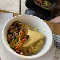 Chef came out and created a combination dish for our son to his taste  at Zeal in Boulder