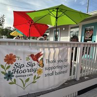   at Sip Sip Hooray Garden Cafe  in Englewood
