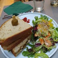 Sandwich at Katzentempel Berlin Mitte in Berlin