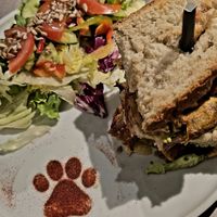 Temple sandwich at Katzentempel Berlin Mitte in Berlin