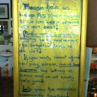 Good karma! at 9 Warung in Ubud