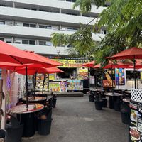 Vegan bibimbap, kimbap, and ramen at local korean street food truck.  at K Street Food in Honolulu