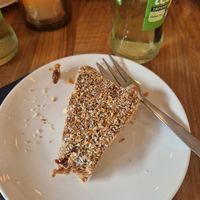 Huisgemaakte dadeltaart at Theater Restaurant Môge in Katwijk Aan Zee