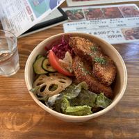 カツ弁当  at Coret in Tokyo
