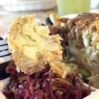 Cauliflower grouping has to be my favorite 😍 😋   at Chef W Vegan Lunchbox in Nassau