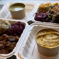   at Chef W Vegan Lunchbox in Nassau