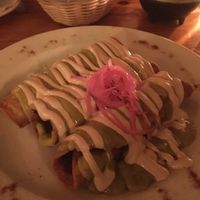 Flour tortillas with cashew cream  at Dos Perros in Durham