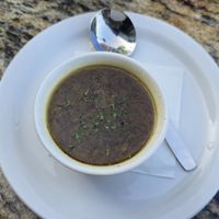 Five Onion Soup at Brave New Restaurant in Little Rock