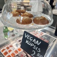 Vegan cookies  at Souffle Desserdistuudio in Tallinn
