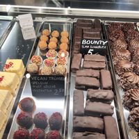 Vegan snikers protein and many others   at Souffle Desserdistuudio in Tallinn