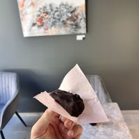 Vegan protein snikers   at Souffle Desserdistuudio in Tallinn