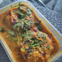 Idly and sanbar at Healthy Wealthy Veg & Vegan in Belfast