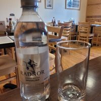 Sparkling Water at Caffi Siabod in Criccieth