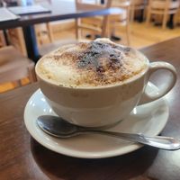 Soya Cappuccino at Caffi Siabod in Criccieth