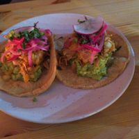 Jackfruit tacos at Six Seis - Vilanova i la Geltrú in Vilanova I La Geltru