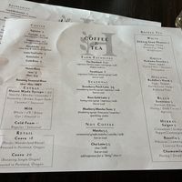 Menu   at The Barn at The Hope Farm in Fairhope