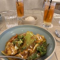 Thai Peanut Satay Vegetables & Tofu  at Limlay in Burleigh Heads