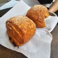 Vegan Pain au Chocolat at Vago Rizzuto in Palermo