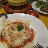 Portions of ravioli at Prem Bistro and Cafe in Ho Chi Minh City