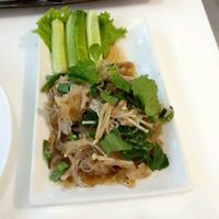Cooked mushroom medley at The Rice and Healthy Food ข้าวทิพย์ แอนด์ เฮลท์ฟู้ด in Bangkok