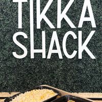 Rice and chaat  at Tikka Shack Indian Grub in Oviedo