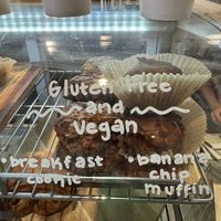 Gluten free and vegan treats  at Convive Coffee in Pittsburgh
