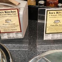 Vegan soup at Monadnock Food Co-op in Keene