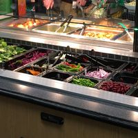 Salad bar at Monadnock Food Co-op in Keene