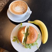 The Liddo and Evan’s latte  at Bow + Arrow Coffeehouse  in Damascus