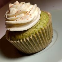 Matcha Cupcake at Matchacita in Kalamazoo