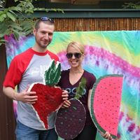 BloomingVeg Photo Booth at BloomingVEG in Bloomington