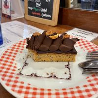 Chocolate and peanut cake   at What The Cake in Strasbourg