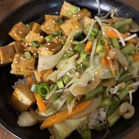 Teriyaki tofu   at CK Underground Filo-Asian Food Hub  in Coober Pedy