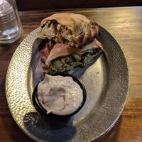 Spinach & Artichoke Pasty at Cornish Pasty Co in Las Vegas
