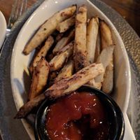 Garlic Fries at Cornish Pasty Co in Las Vegas