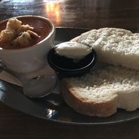 Tomato bisque at Cornish Pasty Co in Las Vegas