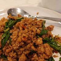 Pad kapow at Baan Ying - Dusit Suites Hotel in Bangkok