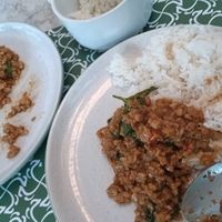 Pretty good (plant based) Pad Kra Pao at Baan Ying - Dusit Suites Hotel in Bangkok