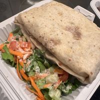 Roti   at Vital-Life Vegan in Toronto
