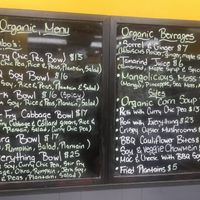 Incredible menu!  at Vital-Life Vegan in Toronto