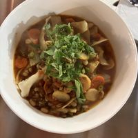 minestrone  at FatCat Delikatessen in Bratislava