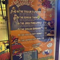 Their vegan mains  at JUNK SOUL York in York