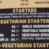  at Sufian Curry House in Gainsborough