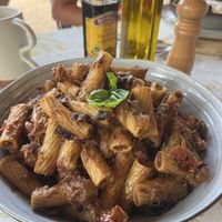aubergine pasta  at Ipunga Ibiza in Ibiza