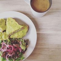 Avocado Toast at Buddha's Garden in San Juan Del Sur