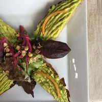 Avo toast at Buddha's Garden in San Juan Del Sur