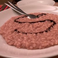 Risotto alle fragole at La Sidreria in Turin