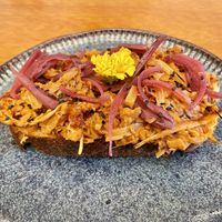 jack toast  at Tula Café & Bistro in Rio De Janeiro